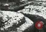 Image of US Army soldiers prepare for gas attack in World War 1 trench France, 1918, second 61 stock footage video 65675021500