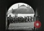 Image of United States troops march in French town in World War 1 France, 1918, second 8 stock footage video 65675021505