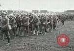 Image of United States troops march in French town in World War 1 France, 1918, second 12 stock footage video 65675021505