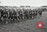 Image of United States troops march in French town in World War 1 France, 1918, second 15 stock footage video 65675021505
