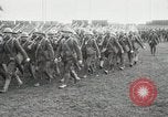 Image of United States troops march in French town in World War 1 France, 1918, second 19 stock footage video 65675021505
