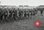 Image of United States troops march in French town in World War 1 France, 1918, second 21 stock footage video 65675021505