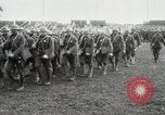 Image of United States troops march in French town in World War 1 France, 1918, second 22 stock footage video 65675021505