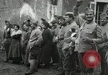 Image of United States troops march in French town in World War 1 France, 1918, second 23 stock footage video 65675021505