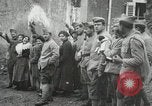 Image of United States troops march in French town in World War 1 France, 1918, second 26 stock footage video 65675021505