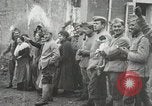 Image of United States troops march in French town in World War 1 France, 1918, second 27 stock footage video 65675021505