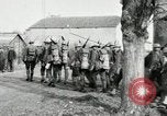 Image of United States troops march in French town in World War 1 France, 1918, second 31 stock footage video 65675021505