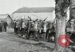 Image of United States troops march in French town in World War 1 France, 1918, second 34 stock footage video 65675021505