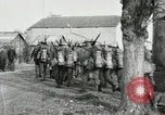 Image of United States troops march in French town in World War 1 France, 1918, second 37 stock footage video 65675021505