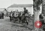 Image of United States troops march in French town in World War 1 France, 1918, second 38 stock footage video 65675021505