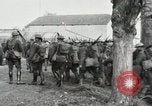 Image of United States troops march in French town in World War 1 France, 1918, second 41 stock footage video 65675021505