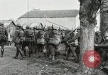 Image of United States troops march in French town in World War 1 France, 1918, second 42 stock footage video 65675021505