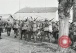 Image of United States troops march in French town in World War 1 France, 1918, second 44 stock footage video 65675021505