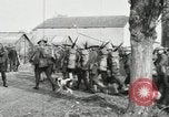 Image of United States troops march in French town in World War 1 France, 1918, second 49 stock footage video 65675021505