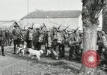 Image of United States troops march in French town in World War 1 France, 1918, second 50 stock footage video 65675021505