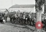 Image of United States troops march in French town in World War 1 France, 1918, second 51 stock footage video 65675021505