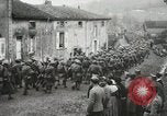 Image of United States troops march in French town in World War 1 France, 1918, second 57 stock footage video 65675021505