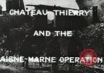 Immagine di Operazione di Marne Francia, 1918, secondo 3 filmato di repertorio 65675021520