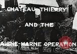 Immagine di Operazione di Marne Francia, 1918, secondo 5 filmato di repertorio 65675021520