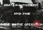 Immagine di Operazione di Marne Francia, 1918, secondo 6 filmato di repertorio 65675021520