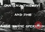 Immagine di Operazione di Marne Francia, 1918, secondo 7 filmato di repertorio 65675021520