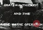 Immagine di Operazione di Marne Francia, 1918, secondo 8 filmato di repertorio 65675021520
