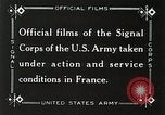 Immagine di Operazione di Marne Francia, 1918, secondo 11 filmato di repertorio 65675021520