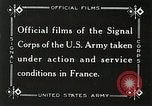 Immagine di Operazione di Marne Francia, 1918, secondo 12 filmato di repertorio 65675021520