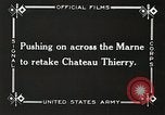 Image of Marne Operation France, 1918, second 17 stock footage video 65675021522