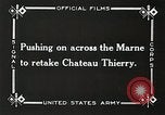 Image of Marne Operation France, 1918, second 18 stock footage video 65675021522