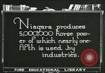 Image of Niagara Falls Canada, 1921, second 3 stock footage video 65675021524