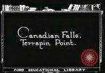 Image of Niagara Falls Canada, 1921, second 34 stock footage video 65675021524