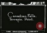 Image of Niagara Falls Canada, 1921, second 38 stock footage video 65675021524