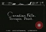 Image of Niagara Falls Canada, 1921, second 39 stock footage video 65675021524