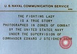 Image of Aircraft on board USS Yorktown CV-10 World War 2 Pacific Ocean, 1943, second 58 stock footage video 65675021553