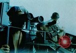 Image of 5 inch guns fired aboard USS Yorktown World War 2 Pacific Ocean, 1943, second 1 stock footage video 65675021554