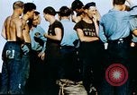 Image of 5 inch guns fired aboard USS Yorktown World War 2 Pacific Ocean, 1943, second 14 stock footage video 65675021554