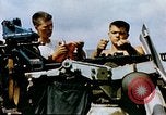 Image of 5 inch guns fired aboard USS Yorktown World War 2 Pacific Ocean, 1943, second 27 stock footage video 65675021554