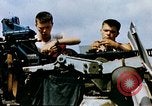 Image of 5 inch guns fired aboard USS Yorktown World War 2 Pacific Ocean, 1943, second 28 stock footage video 65675021554