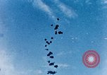 Image of 5 inch guns fired aboard USS Yorktown World War 2 Pacific Ocean, 1943, second 50 stock footage video 65675021554