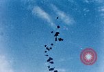 Image of 5 inch guns fired aboard USS Yorktown World War 2 Pacific Ocean, 1943, second 51 stock footage video 65675021554