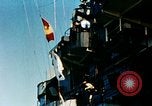 Image of 5 inch guns fired aboard USS Yorktown World War 2 Pacific Ocean, 1943, second 58 stock footage video 65675021554