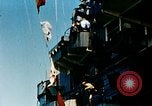 Image of 5 inch guns fired aboard USS Yorktown World War 2 Pacific Ocean, 1943, second 60 stock footage video 65675021554