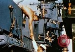 Image of food and medical services aboard USS Yorktown World War 2 Pacific Ocean, 1943, second 51 stock footage video 65675021555