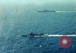 Image of USS Yorktown day before attacking Marcus Island Pacific Ocean, 1943, second 3 stock footage video 65675021556