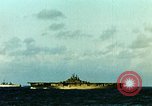 Image of USS Yorktown day before attacking Marcus Island Pacific Ocean, 1943, second 5 stock footage video 65675021556