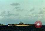 Image of USS Yorktown day before attacking Marcus Island Pacific Ocean, 1943, second 8 stock footage video 65675021556