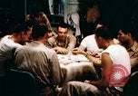 Image of USS Yorktown day before attacking Marcus Island Pacific Ocean, 1943, second 47 stock footage video 65675021556