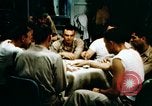 Image of USS Yorktown day before attacking Marcus Island Pacific Ocean, 1943, second 49 stock footage video 65675021556