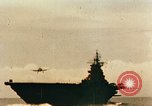 Standbild USS Yorktown Piloten zurück von Marcus Insel Bombardierung Pacific Theater, 1943, aus Sekunde 4 historischem Filmmaterial Videoclip 65675021558